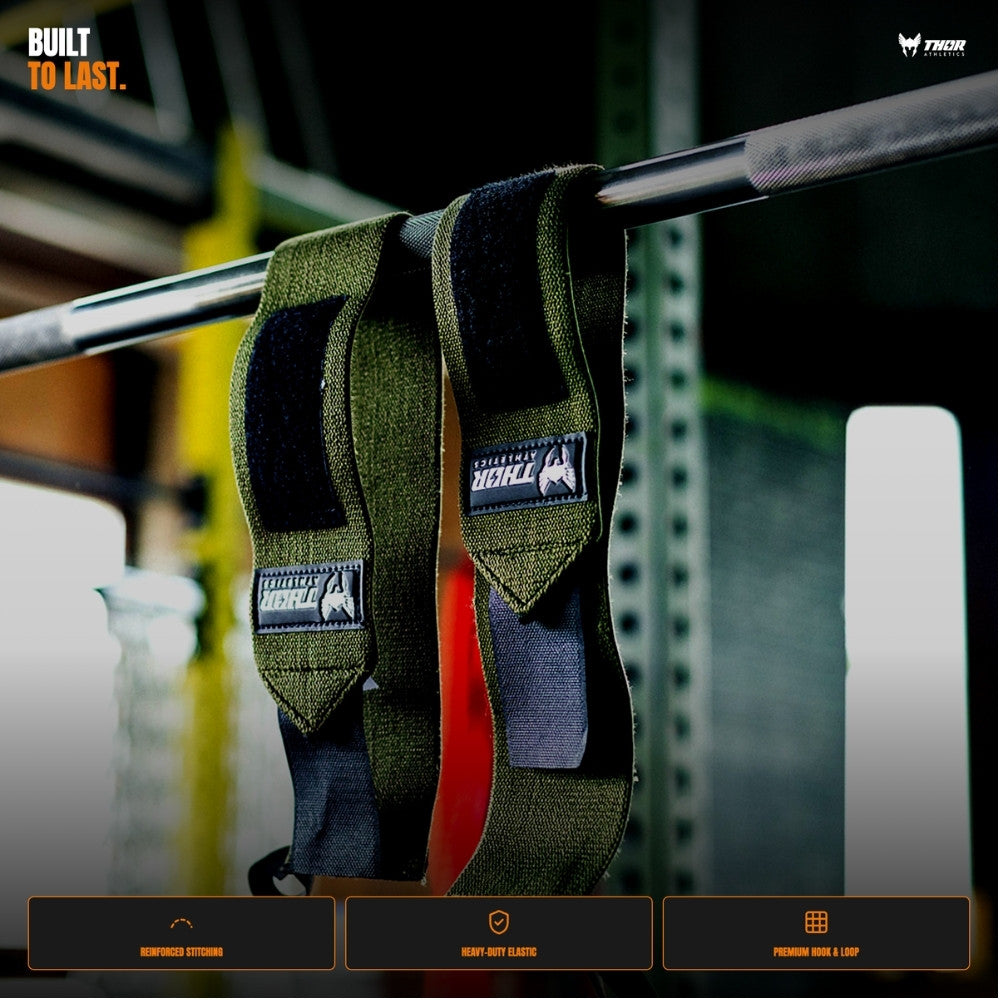 Bandes de poignet | Vert armée | 60cm