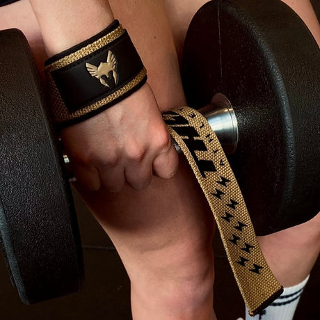 camel lifting straps rubber grip thor athletics