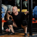 Manchons de genou 7mm | Extra rigide | Noir