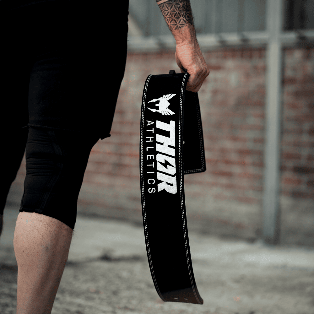 Lifting Belt 10mm | Zwart | Powerlift Riem | Thor Athletics