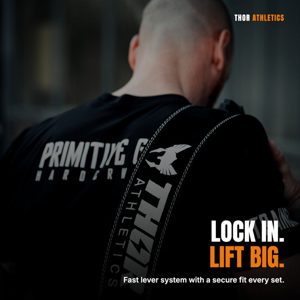 Ceinture de levage 10mm | Noir