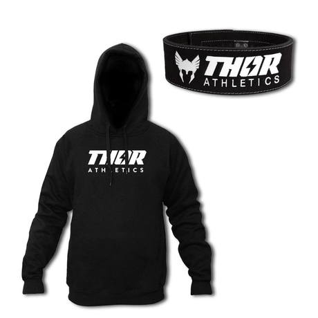 Lifting Belt 10mm + Hoodie | Bundel met korting| Thor Athletics