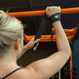 Beste Lifting Straps met Extra Grip | Zwart op Zwart