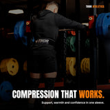 Knee Sleeves 7mm | Zwart | Powerlifting & Fitness