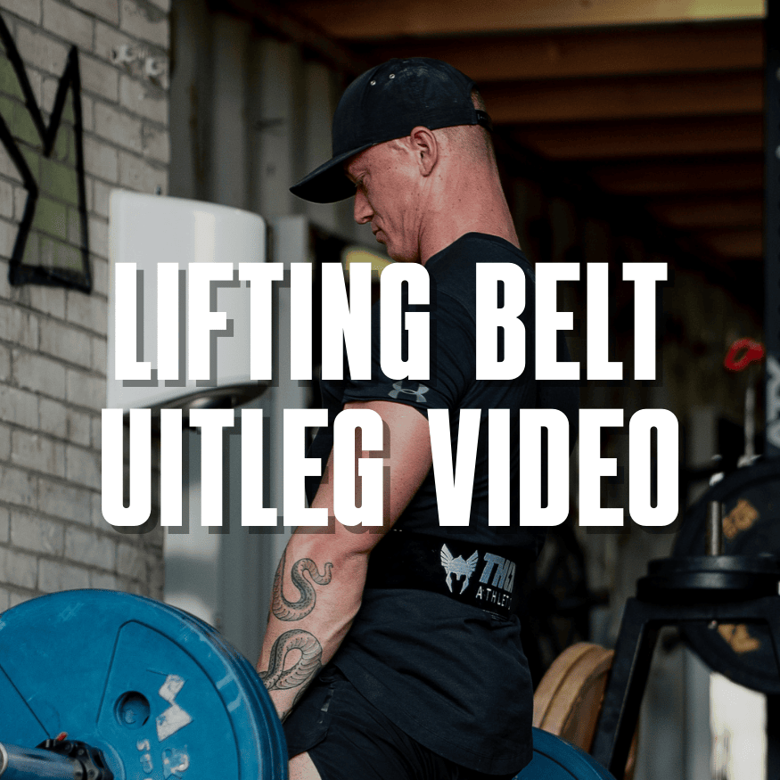 Lifting Belt 10mm | Zwart | Powerlift Riem | Thor Athletics