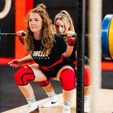 Knee Sleeves 7mm | Rood | Powerlifting & Fitness | Thor Athletics